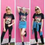 how to style a graphic tee