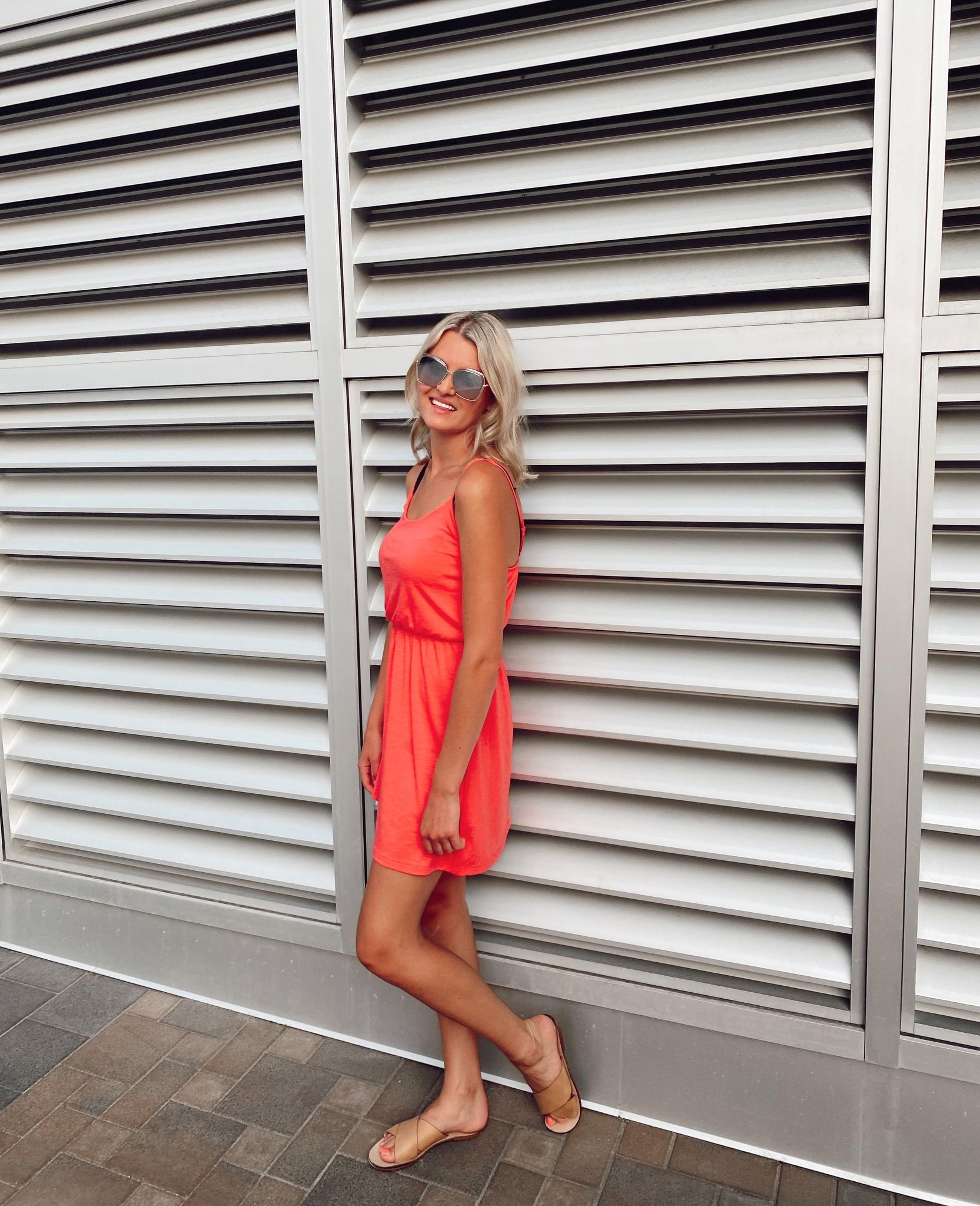 Coral shop sun dresses